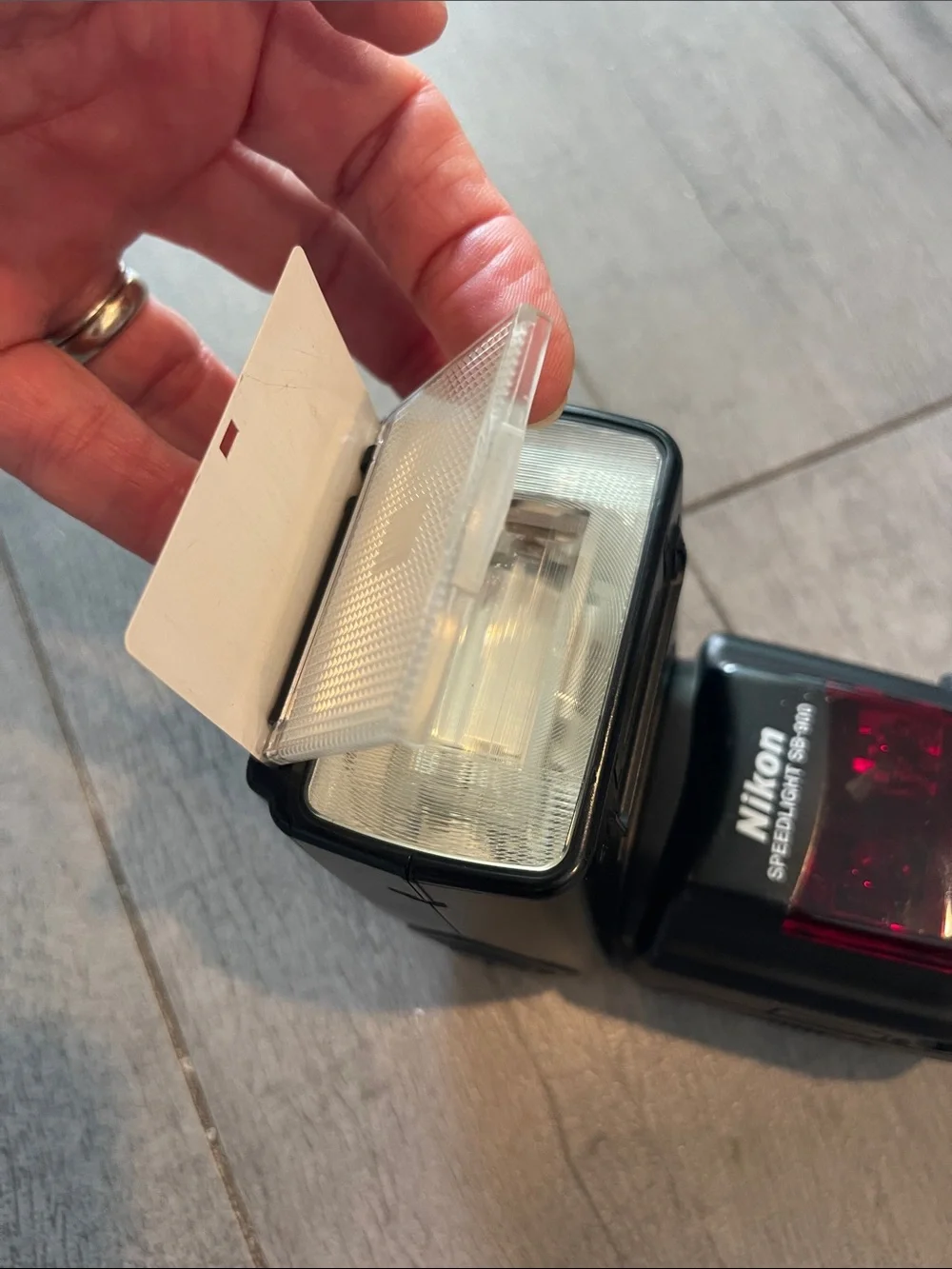 Nikon external flash